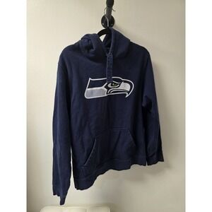 Seattle‎ Seahawks DK Metcalf #14 Hoodie Sweatshirt Men's Size L Fanatics NFL